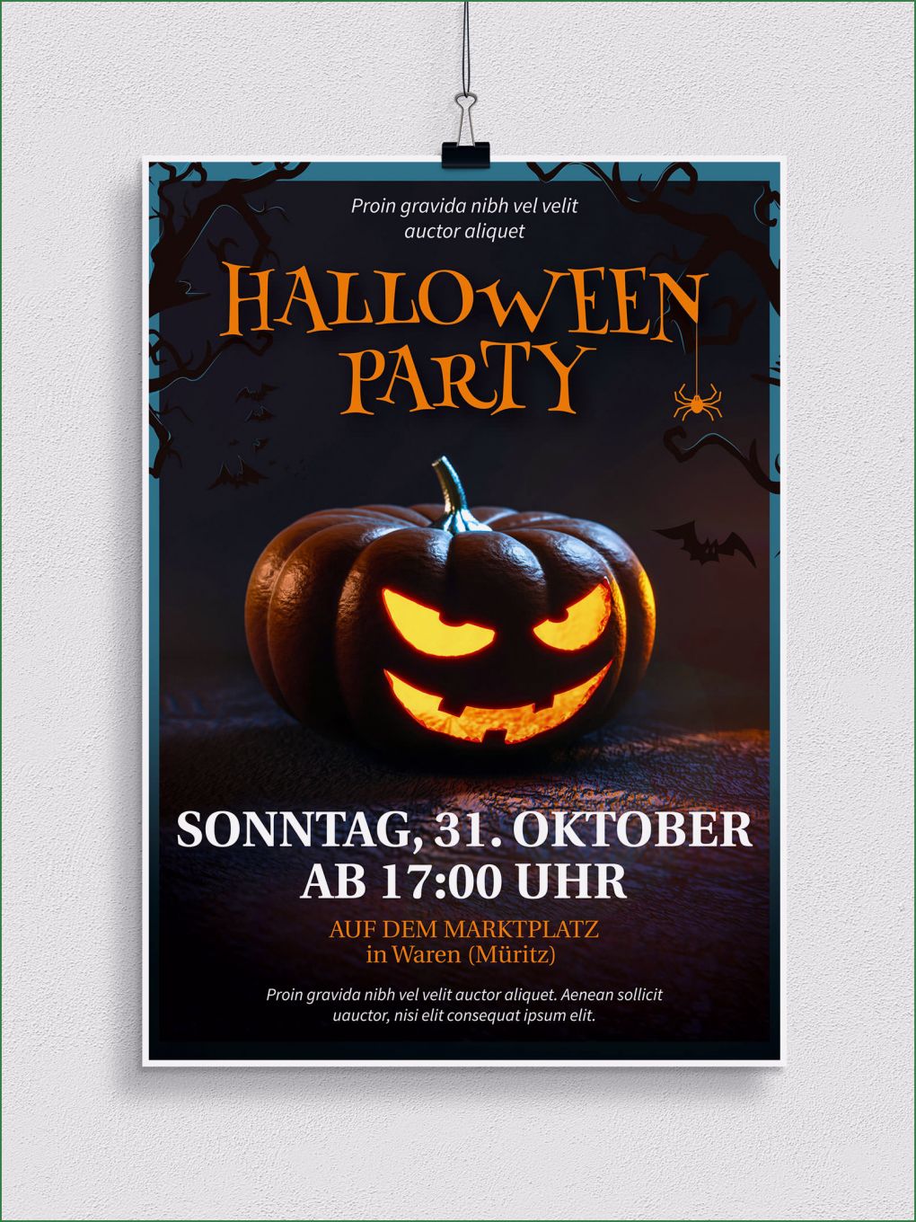 Plakat Vorlage Word Schönste Halloween Vorlagen Für Plakat Flyer &amp; Einladung Herunterladen