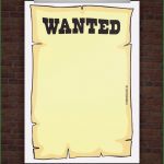 Plakat Vorlage Word Wunderbar Kostenlose Vorlage Wanted Plakat