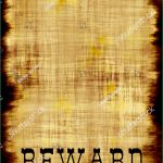 Plakat Vorlage Word Wunderbar Old Wanted Poster Copy Space Word Stock Illustration