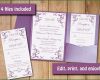 Pocketfold Vorlage Neu Wedding Pocketfold Invitation Template Instant Download