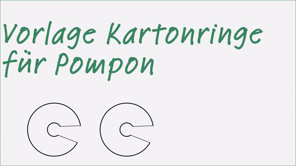 Pompon Vorlage Angenehm Selbstgemachter Pompon