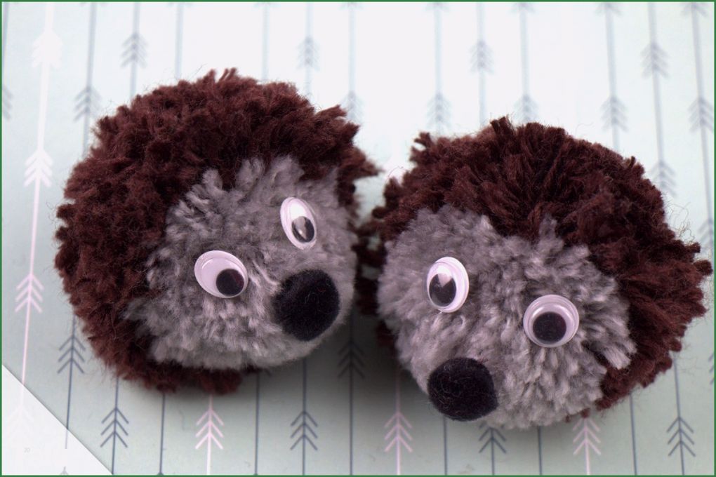 Pompon Vorlage Erstaunlich Igel Basteln 9 Ideen Praktische Vorlagen Zum