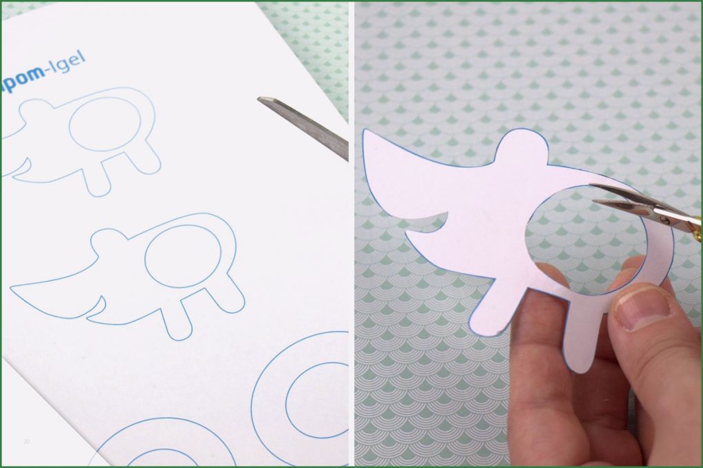 Pompon Vorlage Neu Igel Schablone Ausmalbilderfurkinderub