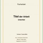 Portfolio Erstellen Vorlage Erstaunlich Facharbeit Deckblatt Mustervorlagen Zum Herunterladen