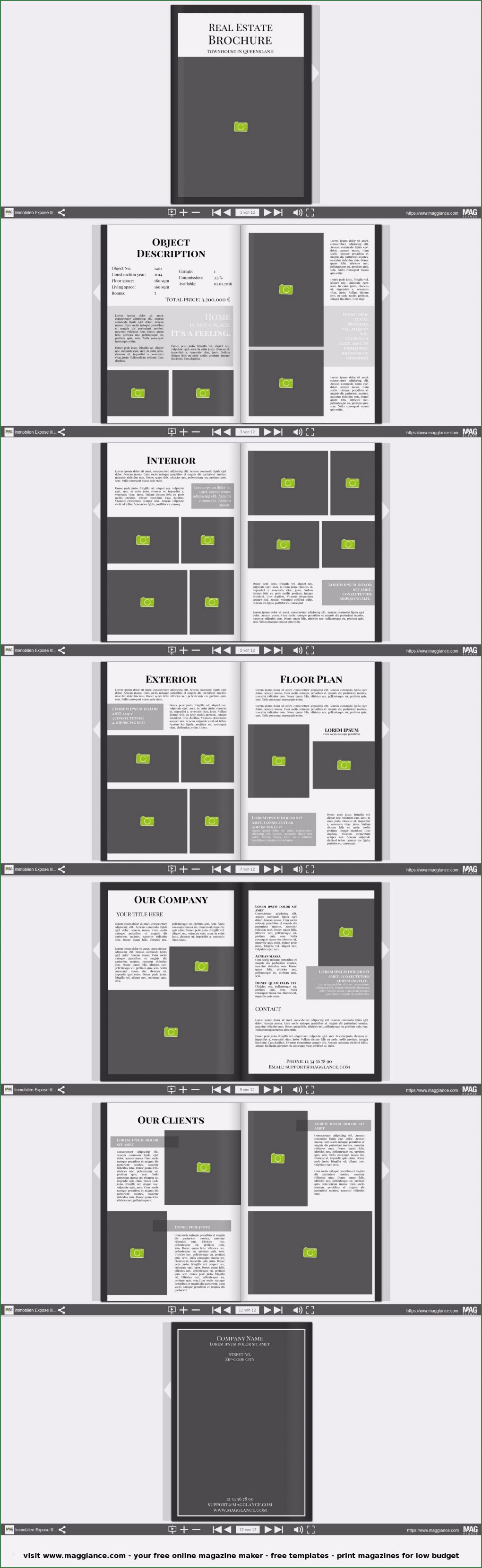 Portfolio Erstellen Vorlage Wunderbar Immobilien Expose Kostenlos Online Erstellen Und Günstig
