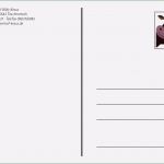 Postkarte Rückseite Vorlage Indesign Wunderbar Postkarte