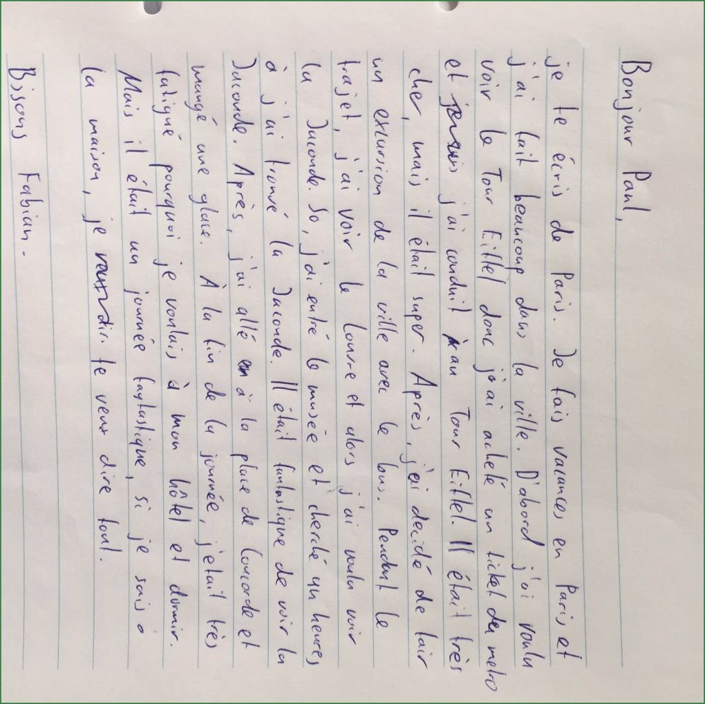 Postkarte Schreiben Vorlage Französisch Genial Hilfe Französisch Postksrte Schreiben