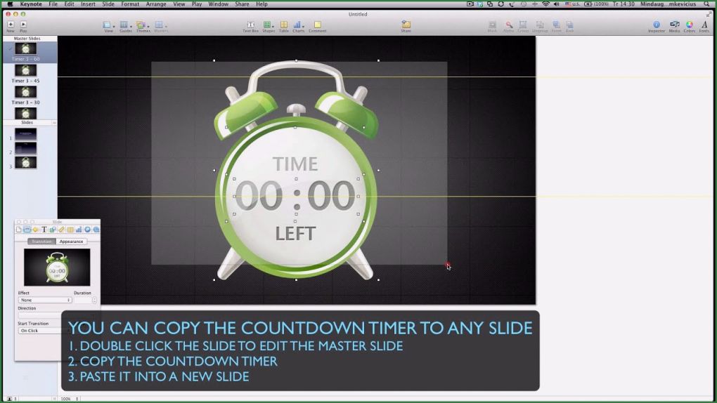 Powerpoint Countdown Vorlage Best Of Insert Countdown Timer for Keynote