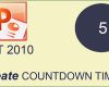 Powerpoint Countdown Vorlage Bewundernswert How to Create Countdown Timer In Microsoft Powerpoint 2010