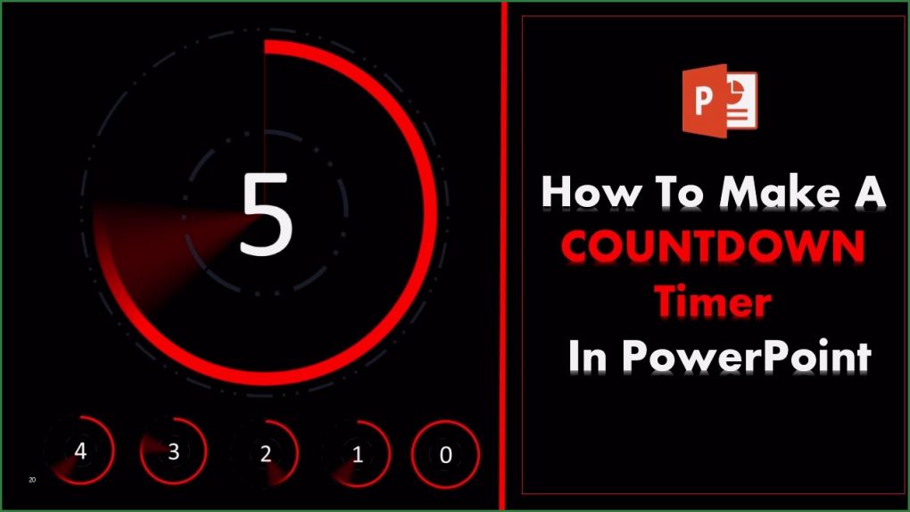 Powerpoint Countdown Vorlage Neu How to Create A 5 Second Countdown Timer In Powerpoint