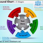 Powerpoint Puzzle Vorlage Erstaunlich 3 D Interconnected Circular Puzzle Pieces 5 Stages