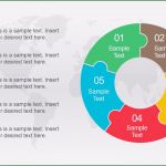 Powerpoint Puzzle Vorlage Erstaunlich Free Animated Five Segments Puzzle Diagram Slidemodel
