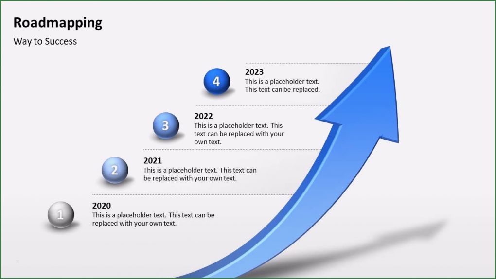Powerpoint Vorlagen Biologie Fabelhaft Kostenlose Roadmapping Vorlage 3d Pfeil Als Zeitstrahl