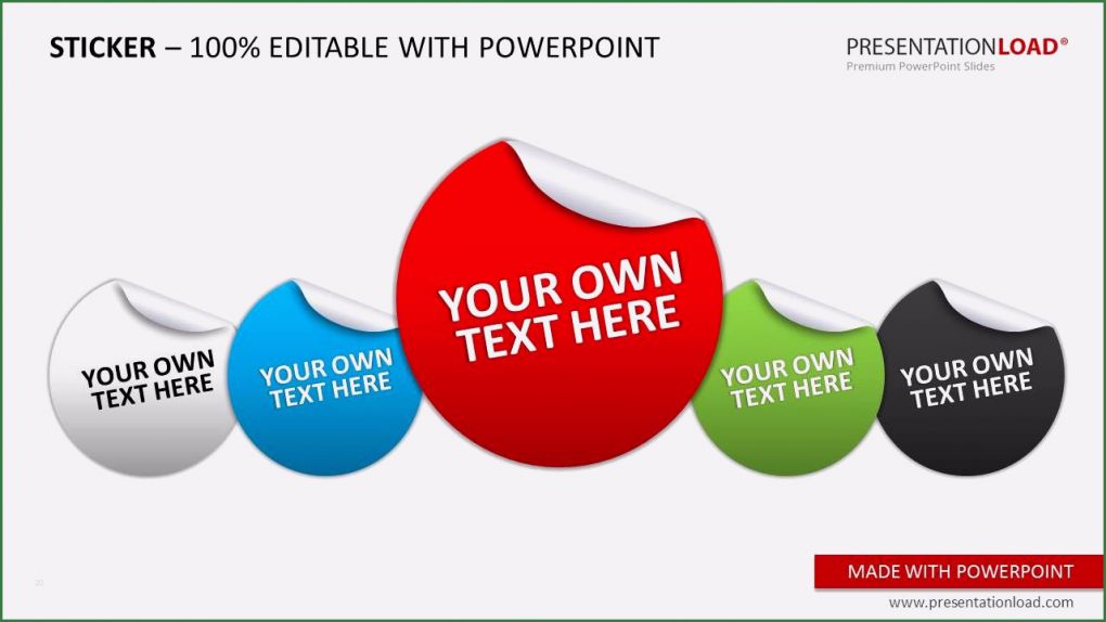 Powerpoint Vorlagen Flyer Kostenlos Angenehm Kostenlose Powerpoint Vorlage Vektor Sticker In