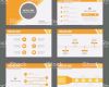 Präsentation Design Vorlagen Bewundernswert orange Mehrzweckpräsentation Flachen Designvorlagen Stock