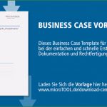 Prince2 Business Case Vorlage Beste Business Case Vorlage Für Ms Word – Microtool