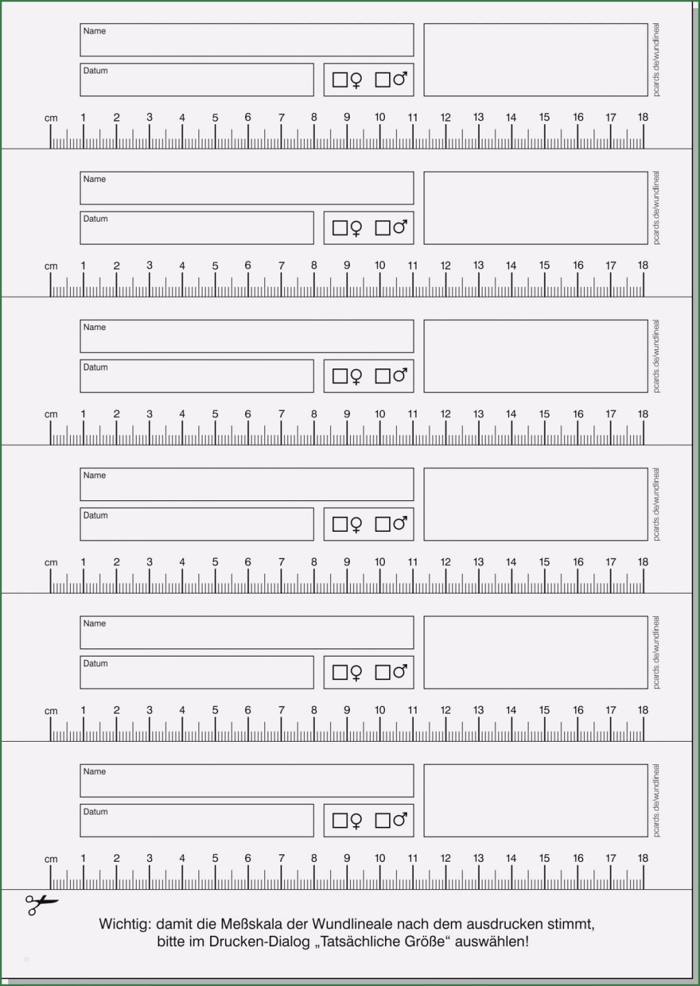 Produktbewertung Vorlage Inspiration Pcards Grafikwelt Wundlineal Neutral