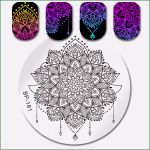 Produktbewertung Vorlage Schön Born Pretty Nagel Stempel Schablone Mandala Anhänger