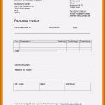 Proforma Invoice Vorlage Elegant 17 Vorlage Proforma Rechnung Zoll