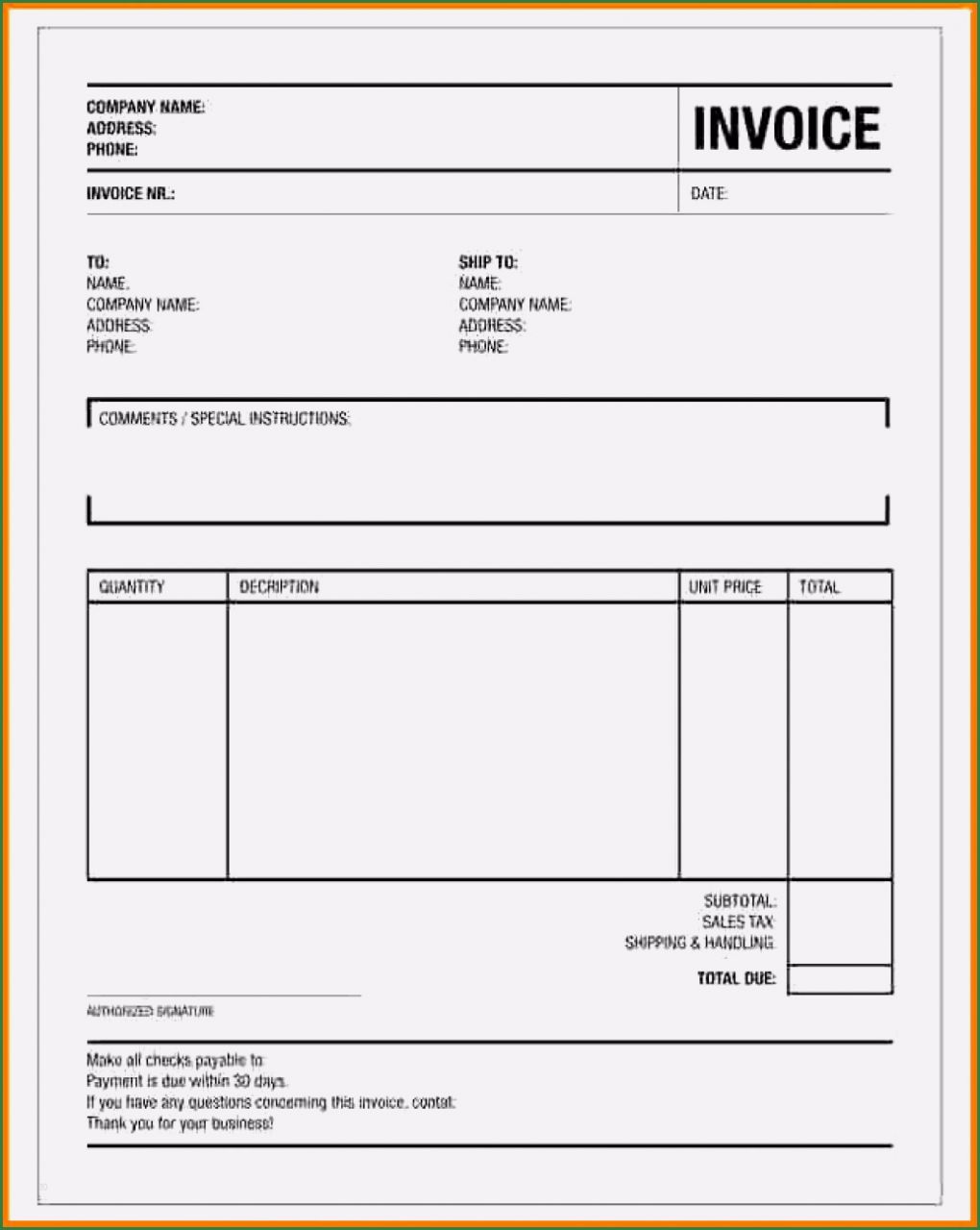 Proforma Invoice Vorlage Süß 12 Invoice Muster Englisch