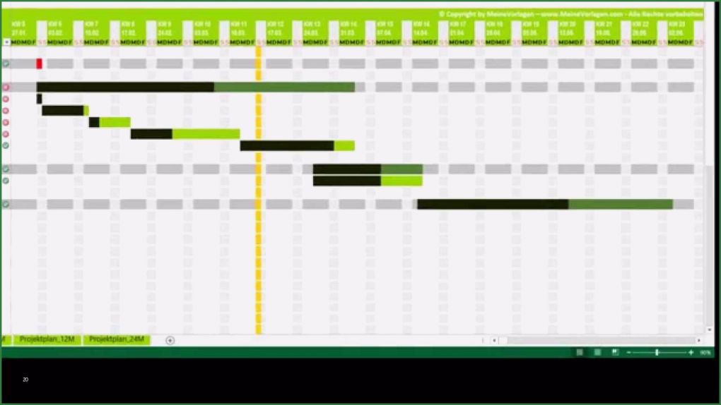 Projektablaufplan Vorlage Excel Wunderbar Tutorial Excel Projektplan Projektablaufplan Terminplan