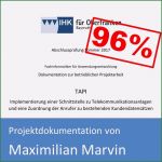 Projektdokumentation Fachinformatiker Systemintegration Vorlage Schön Projektdokumentation Von Maximilian Marvin Mit