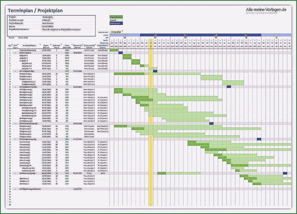 Projektplan Excel Vorlage Kostenlos Gut Projektplan Excel Vorlage Gratis Durchgehend Different