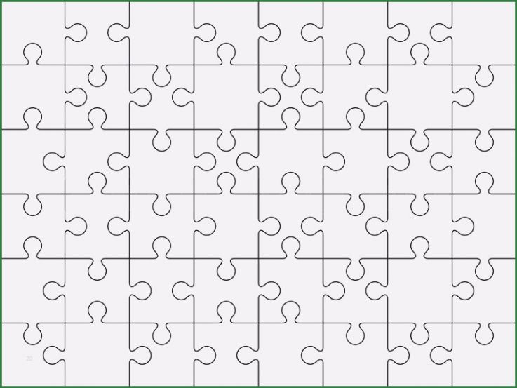 Puzzle Leere Vorlage Best Of "48 Jigsaw Puzzle Leere Vorlage Oder