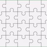Puzzle Leere Vorlage Erstaunlich Jigsaw Puzzle Leere Vorlage 4 X 5 20 Stück — Stockvektor