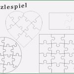 Puzzle Leere Vorlage Wunderbar Blanko Puzzle In Verschiedenen formen