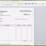 Rechnung Kleinunternehmer Vorlage Word Einzigartig Allerbeste Vorlage Rechnung Word Download Kostenlos Im