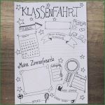 Reisetagebuch Klassenfahrt Vorlage Neu K L A S S E N F A H R T Für Eine Schöne Erinnerung An