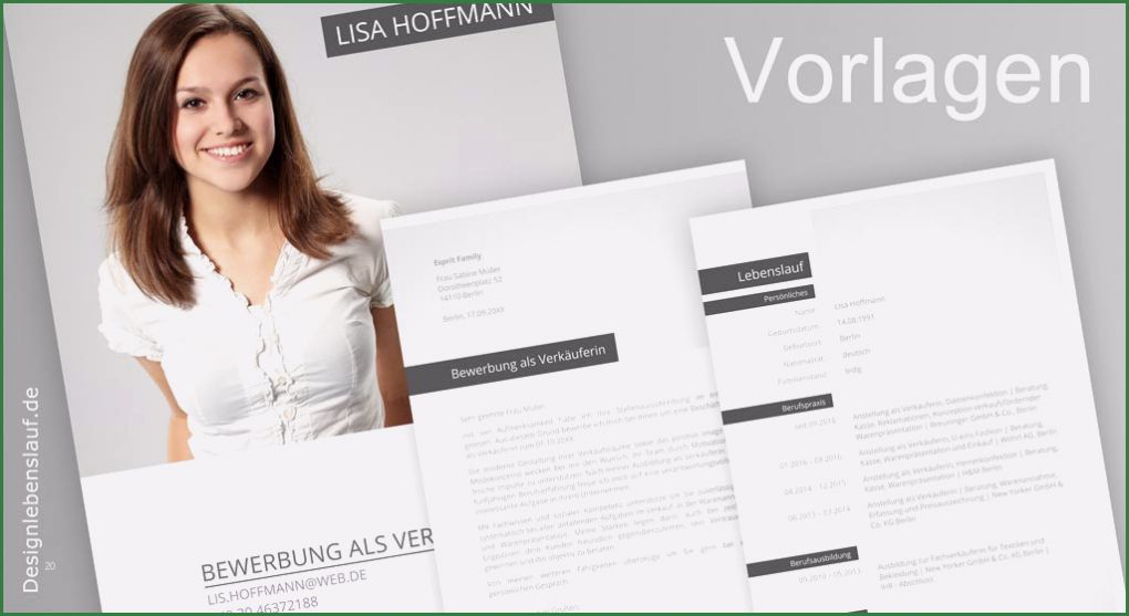 Responsive Webdesign Vorlagen Kostenlos Einzigartig Bewerbung Layout Mit Word & Open Fice Bearbeiten
