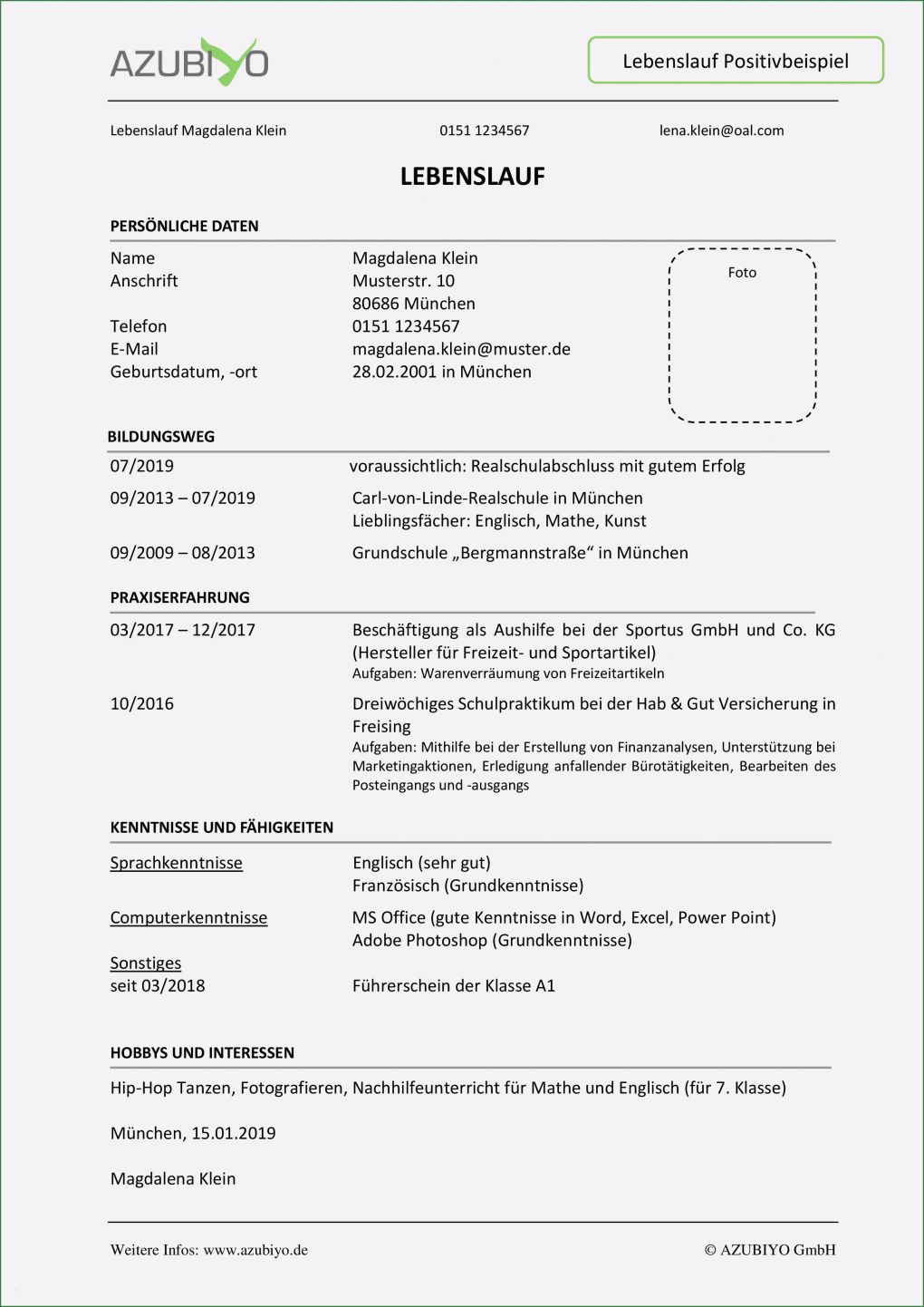 Schlechte Bewerbung Vorlage Erstaunlich Beispiele Lebenslauf Positive Und Negative Beispiele