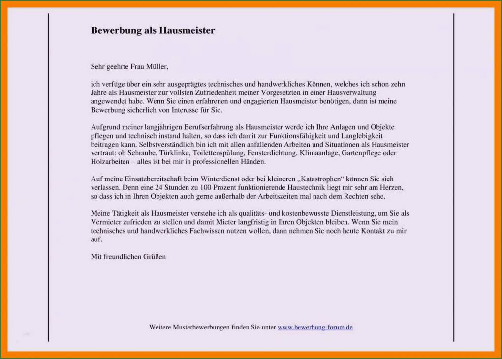Schlechte Bewerbung Vorlage Gut 8 Bewerbung Als Paketzusteller Muster