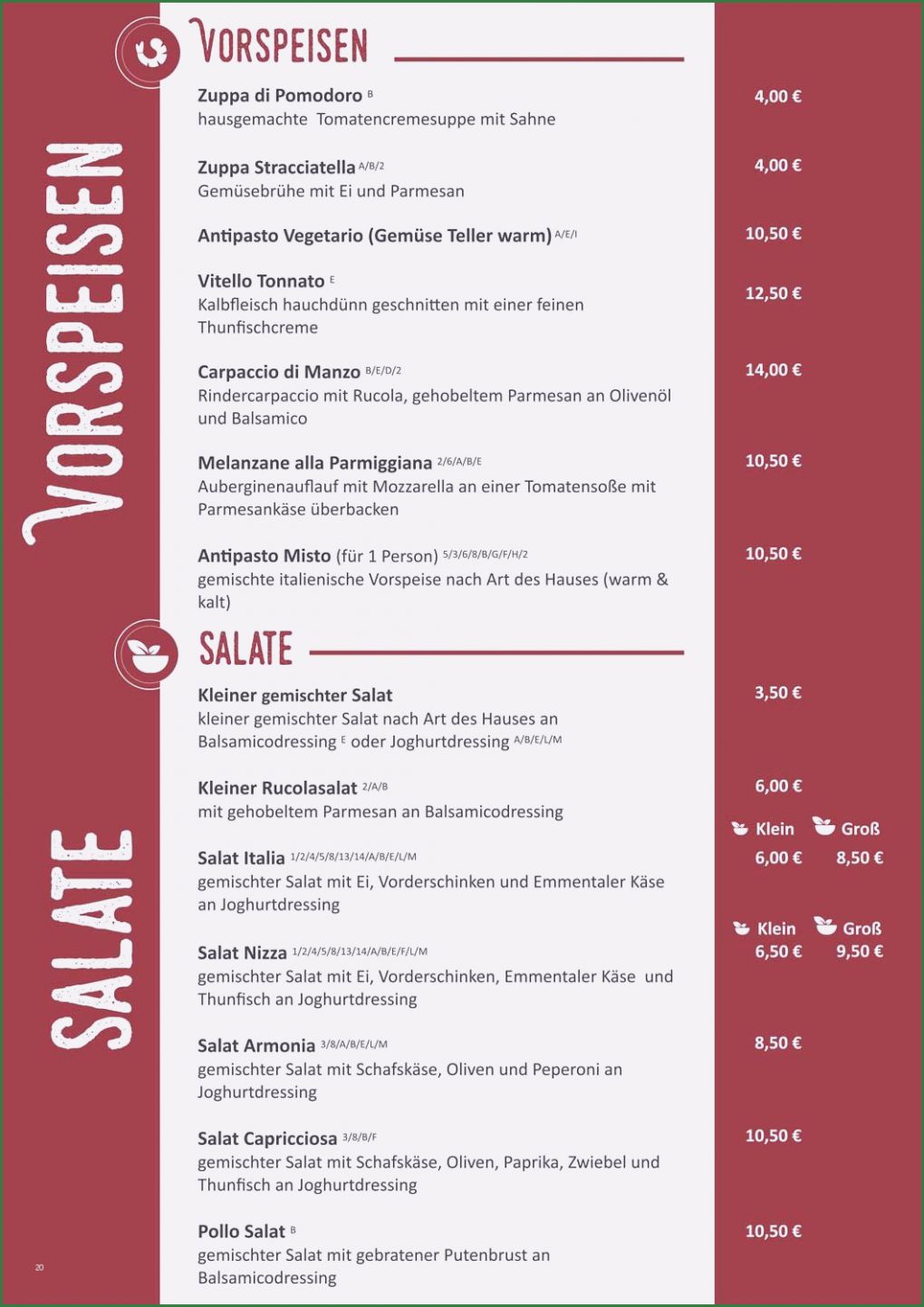 Speisekarten Vorlagen Word Angenehm 7 Speisekarte Vorlage Word Kostenlos