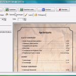 Speisekarten Vorlagen Word Genial Speisekarten Drucker