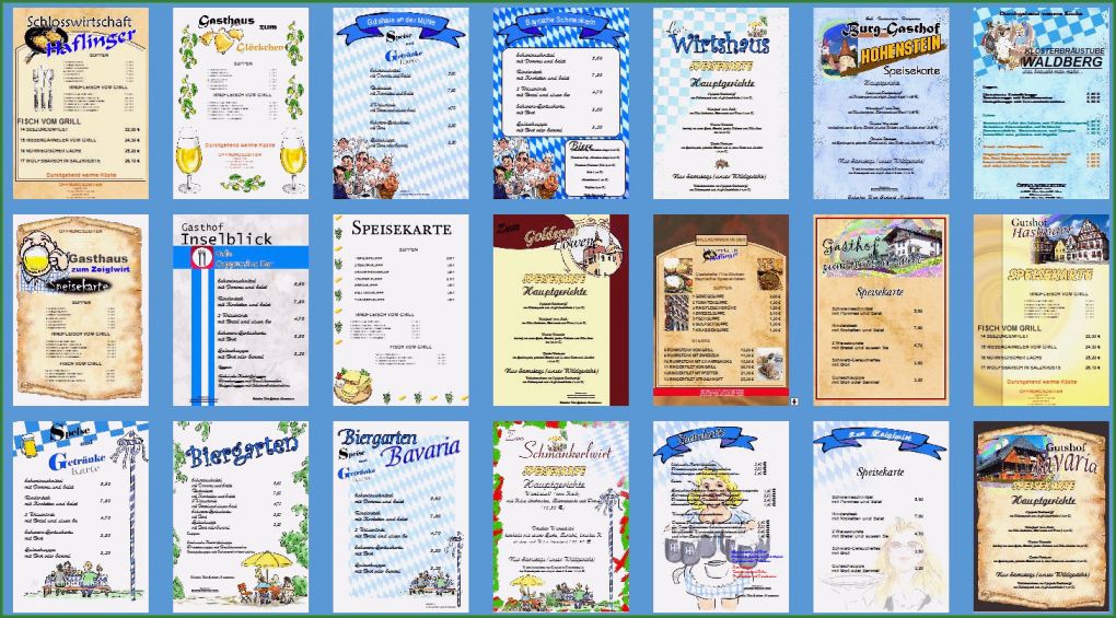 Speisekarten Vorlagen Word Schön Speisekarten Vorlagen Jede Vorlage Kostenlos Runterladen