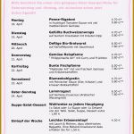 Speisekarten Vorlagen Word Wunderbar 20 Speisekarte Muster