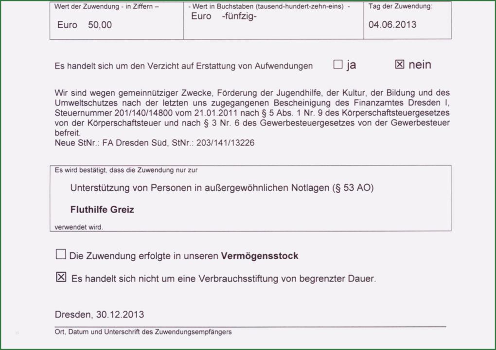 Spendenquittung Verein Vorlage Cool Spendenbescheinigung Werden Ausgestellt • Vogtlandspiegel