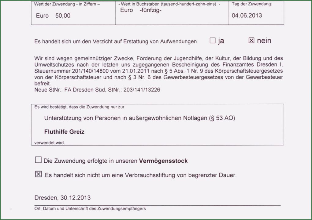 Spendenquittung Verein Vorlage Genial Vorlage Spendenquittung Verein Wunderbar Ansicht Innerhalb