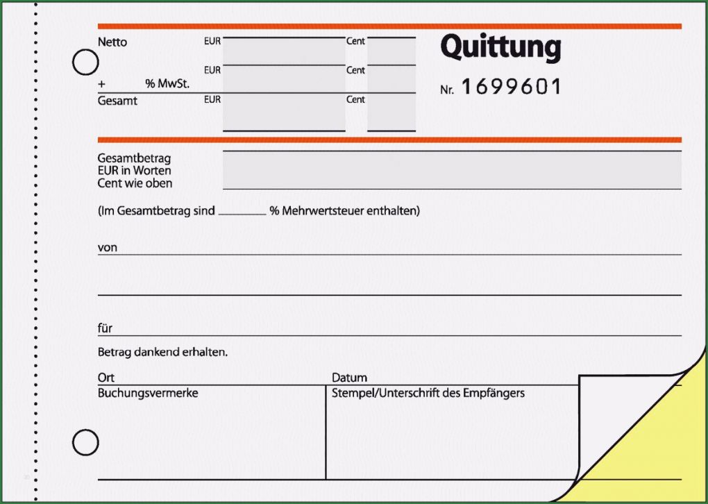 Telefonnotiz Vorlage A6 Genial Sigel formularbuch Quittung fortlaufende Nummerierung