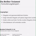 Testament Schreiben Vorlage Angenehm Berliner Testament Vordruck Pdf