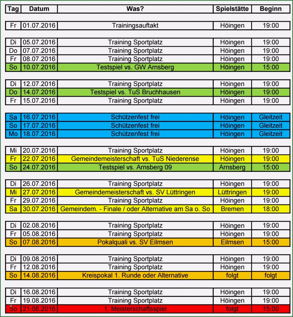 Trainingsplanung Fußball Vorlage Fabelhaft Olli Gabriel Startet Mit 1 Mannschaft In Vorbereitung