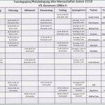 Trainingsplanung Fußball Vorlage Neu 10 Trainingsplan Vorlagen