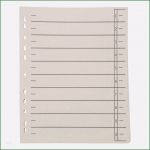 Trennstreifen Bedrucken Vorlage Einzigartig 15 Register Vorlage 1 10