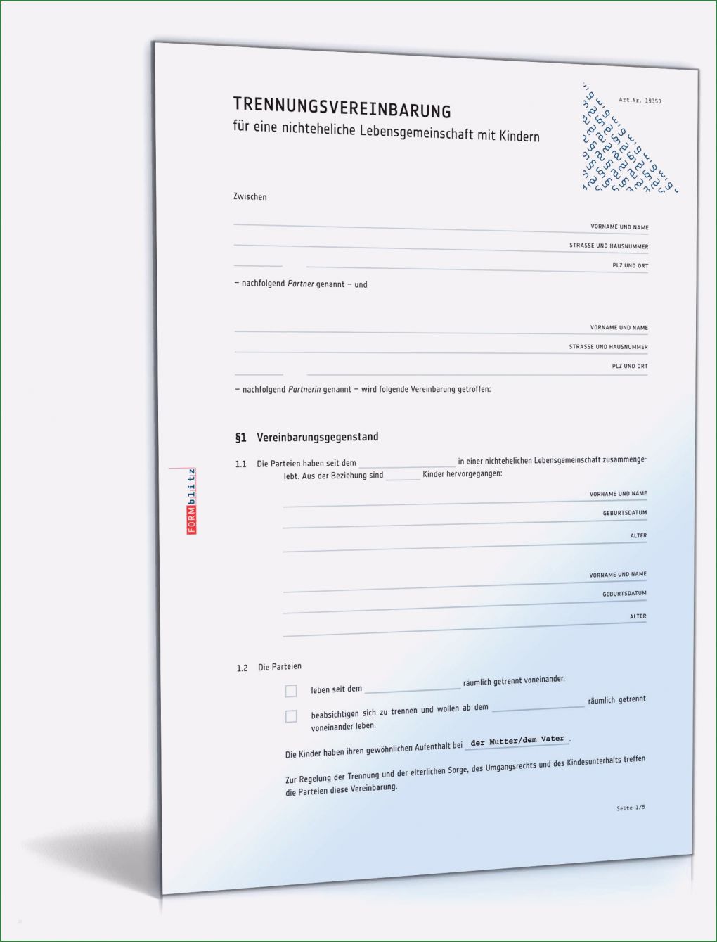 Trennungsvereinbarung Vorlage Kostenlos Erstaunlich Trennungsvereinbarung Muster Kostenlos