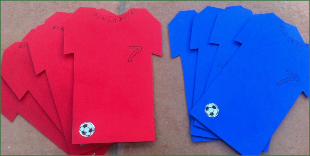 Trikot Einladungskarte Vorlage Einzigartig Einfach Schöne Sachen Malamü Diy Einladungskarten