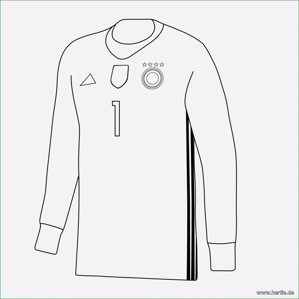 Trikot Einladungskarte Vorlage Schönste Das torwart Trikot Der Dfb Mannschaft Mit Sem