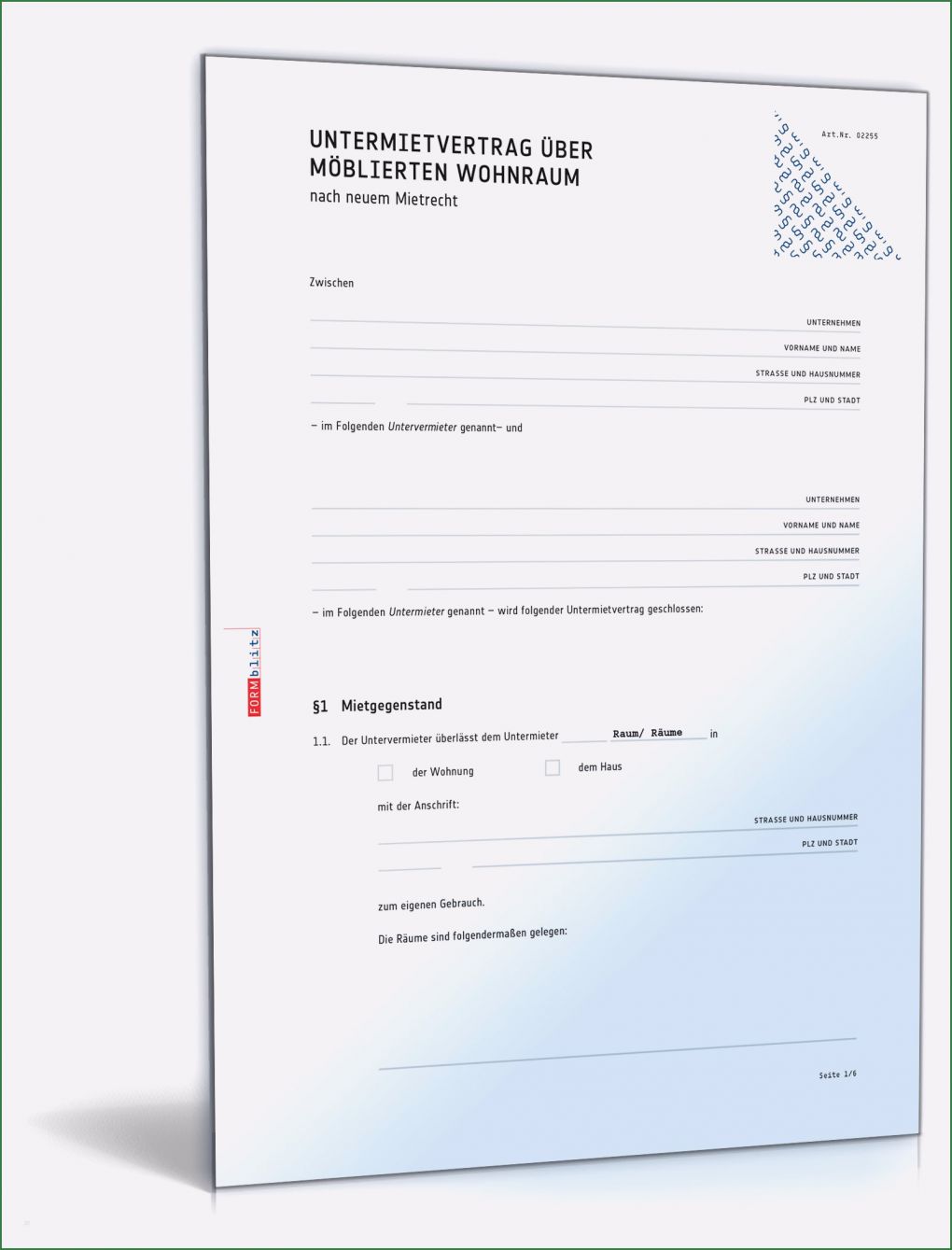 Untermietvertrag Auf Zeit Vorlage Einzigartig Untermietvertrag Möblierte Wohnung Muster Zum Download